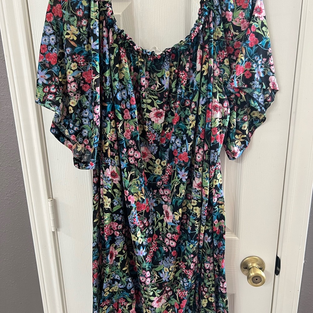 H&M Women’s Dress size XL flower design - Picture 2 of 5
